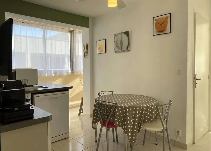 T2 Lumineux à Balaruc-les-bains, Proche Thermes, Parking, Wifi, 2 étoiles - Fr-1-553-130 Appartamento *